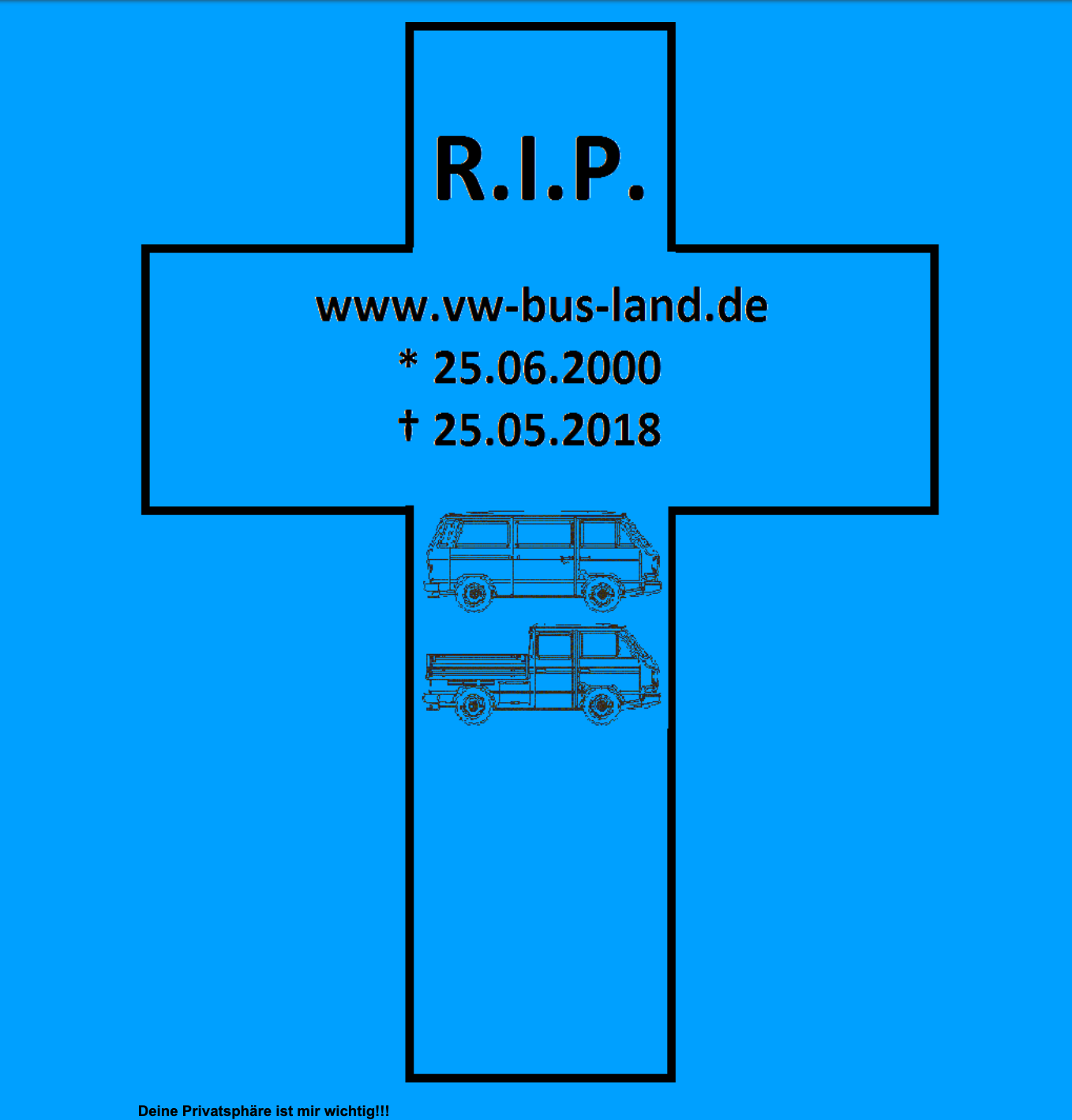 RIP VW-Bus-Land