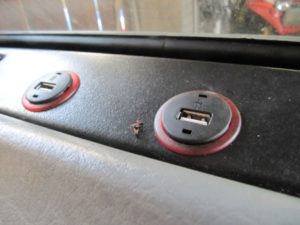 USB aansluiting dashboard